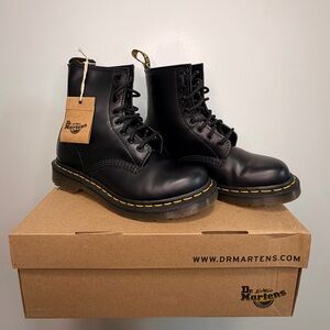 Dr. Martens Black Lace-Up Boots